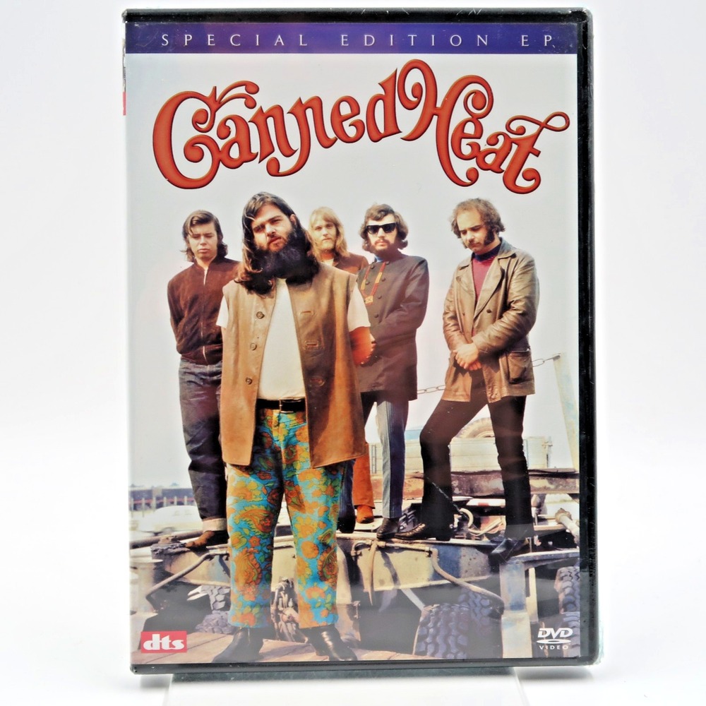 Canned Heat Special Edition EP DVD 2003 Bob Hite Alan Wilson Blues Music NTSC